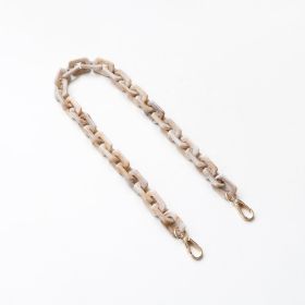 Acrylic Strap Accessories Crossbody Shoulder Bag Chain (Option: Light apricot-110CM)