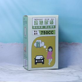 Car Emergency Urine Bag Urine Unisex Disposable (Option: Boxed)