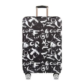 Wear-resistant Luggage Cover Luggage Protection Cover (Option: J-XL)