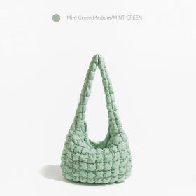 Stylish Shoulder Handbag For Women (Option: Medium mint green)