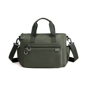 Outdoor Leisure Man Travel Bag Single Shoulder (Option: Green-S)