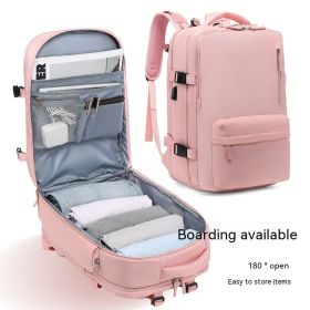 Large Capacity Multifunctional Travel Waterproof Mummy Backpack (Option: 2211 Pink)