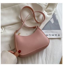 Women's Fashion Personalized Messenger Bag (Color: Pink)