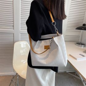 Women's All-match Shoulder Tote Bag (Color: Brown)