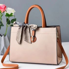 Fashion Women's Portable Large Capacity Shoulder Messenger Bag (Color: Khaki)