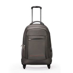 Travel Trolley Bag Business Large Capacity (Option: Dark Grey-18inches)