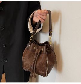 Fashion Shoulder Women's Cross-body Bag (Color: Coffee)