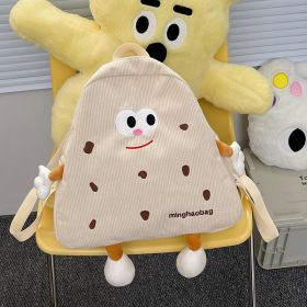 Cute Cookies Small Bookbag Women (Color: White)