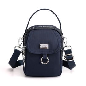 Large Capacity Shoulder Bag Outdoor Women's Casual Messenger Bag (Color: Dark Blue)