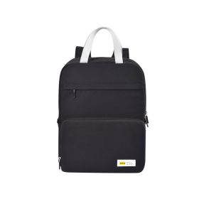 Lightweight Backpack Large Capacity Travel Foldable Backpack Female Travel Leisure (Color: Black)