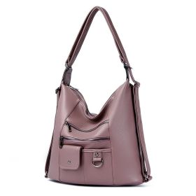 New Bags Fashion Casual Women's All-match One Shoulder Crossbody Bag (Color: Purple)