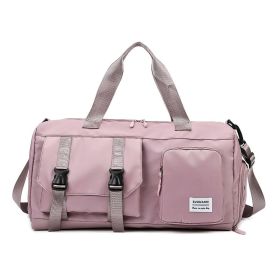 Portable Travel Women's Sports Fitness Water-proof Bag (Option: Cherry Blossom Powder)