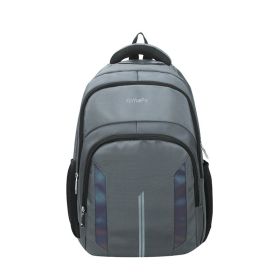Large Capacity Backpack Simple Outdoor Fashion (Option: Gray)
