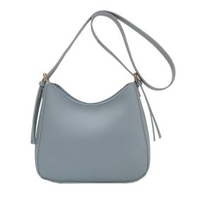 Women's Bucket Crossbody Shoulder Bag Fashion Simple Portable (Option: Light Blue)