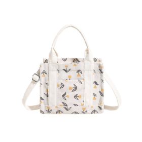 New Fresh Sweet Corduroy Printed Fashion Style Trendy Women's Bags Shoulder Bag (Option: Model 5)