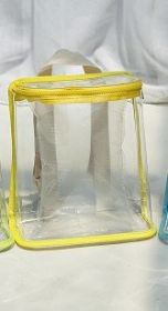 Children's Street Shooting Outdoor Snack Toy Transparent Bag (Color: Yellow)