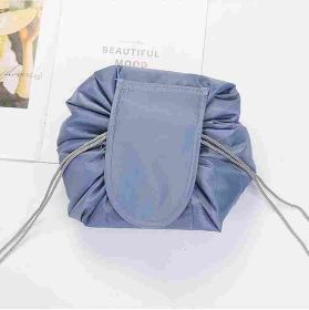 Lazy Drawstring Cosmetic Bag Storage (Option: Dark Gray-Large Size 54x54cm)