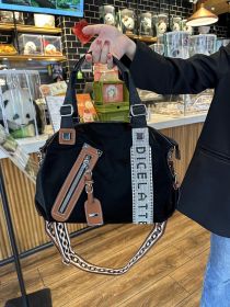 Fashion Women's Large Capacity Totes (Color: Black)