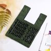 Rhinestones Handbags For Women Tote Bags 2022 Ladies Shopping Bags Party Fashion Alphabet Crystal Shiny Evening Bag Vest Type
