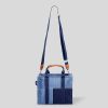 New 2022 Denim Blue Canvas Crossbody Bag For Women Fashion Shoulder Bags Tote Hobo Vintage Handbags Females Bags Color Matching
