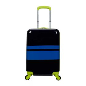 Kids' Hardside Carry On Spinner Suitcase (Color: Multi Stripe)