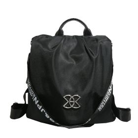 Travel Backpack Trendy Fashion Large Capacity (Color: Black)