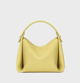 Women Designer Shoulder Box Bag (Option: Light Goose Yellow)
