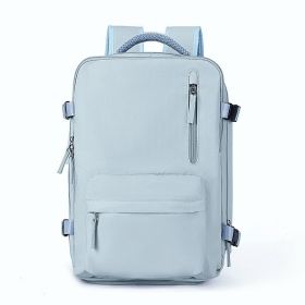 Large Capacity Multifunctional Travel Waterproof Mummy Backpack (Option: 2211 Light Blue)
