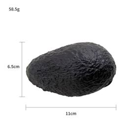 Women's Fashion Avocado Coin Purse (Option: Brown-11cm-1PC)