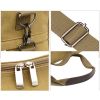 Canvas Travel Bag with Patch Decor Lightweight Luggage for Business Trips