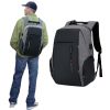 Waterproof Laptop Backpack 17" Travel Rucksack School Bag with USB Charging Port