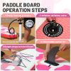 Inflatable Stand Up Paddle Board for Adults with Paddleboard Accessories;  Sup Paddle;  Double Action Hand Pump;  Travel Backpack;  Leash;  Blow Up Su