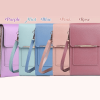 Women Bags Touch Screen Mobile Phone Bag Leather Wallets Handbag Mini Strap Crossbody Shoulder Bag Small Purse Bag Bolsas