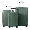 Hardshell Luggage Sets 3 Pcs Spinner Suitcase with TSA Lock Lightweight 20''24''28''