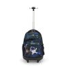 20-Inch 3PCS Kids Rolling Luggage Set;  Trolley Backpack with Lunch Bag and Pencil Case for kids