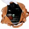 Vintage Women Girls Backpack PU Leather Travel School Bag Shoulder Handbag Purse