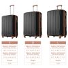 Hardshell Luggage Spinner Suitcase with TSA Lock Lightweight Expandable 24'' (Single Luggage)