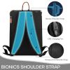 Laptop Backpack w/ USB Port Anti-theft Business School Rucksack Travel Bag