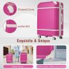 Hardshell Luggage Sets 3 Pieces 20"+28" Luggages and Cosmetic Case Spinner Suitcase with TSA Lock Lightweight