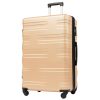 Merax Luggage with TSA Lock Spinner Wheels Hardside Expandable Luggage Travel Suitcase Carry on Luggage ABS 20"