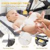 4 in 1 Portable Pack and Play Baby Nursery Center with Bassinet