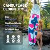 Inflatable Stand Up Paddle Board for Adults with Paddleboard Accessories;  Sup Paddle;  Double Action Hand Pump;  Travel Backpack;  Leash;  Blow Up Su