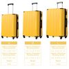 Hardside Luggage Sets 2 Piece Suitcase Set Expandable with TSA Lock Spinner Wheels for Men Women