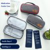 Medication Cooler Case   Portable Insulin Pen Travel Cooler Bag For Diabetes Insulated Medicine Waterproof 900D Sandish Oxford With 2 Iced Packs