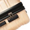Merax Luggage with TSA Lock Spinner Wheels Hardside Expandable Luggage Travel Suitcase Carry on Luggage ABS 20"