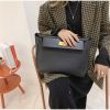 Handbags For Women Shoulder Bags Fashion Classic Brand Designers Females Flap Clutch Bags Metal Button Solid Color Commuter Bag