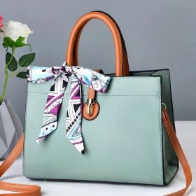 Fashion Women's Portable Large Capacity Shoulder Messenger Bag (Color: Green)