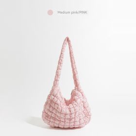 Stylish Shoulder Handbag For Women (Option: Medium pink)